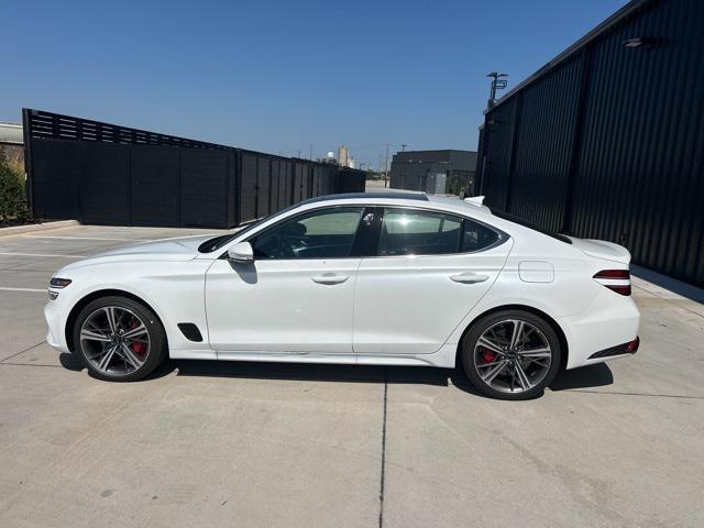 new 2025 Genesis G70 car, priced at $50,405