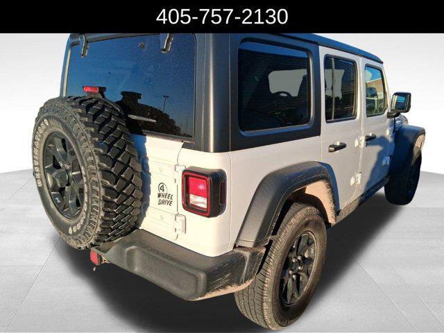 used 2020 Jeep Wrangler Unlimited car, priced at $21,292