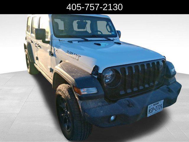 used 2020 Jeep Wrangler Unlimited car, priced at $21,292