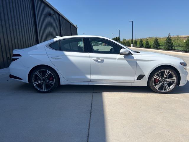 new 2025 Genesis G70 car, priced at $49,596