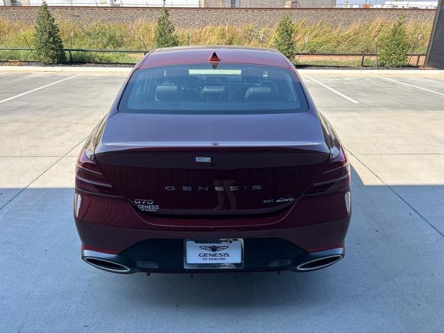 new 2025 Genesis G70 car, priced at $59,055