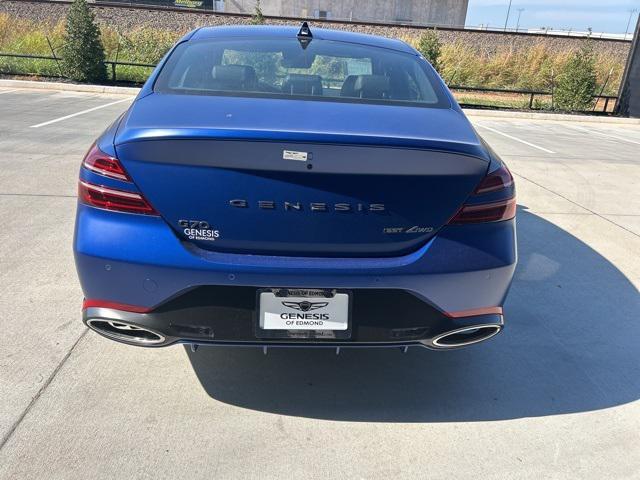 new 2025 Genesis G70 car, priced at $59,905