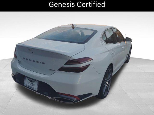 used 2025 Genesis G70 car, priced at $35,417