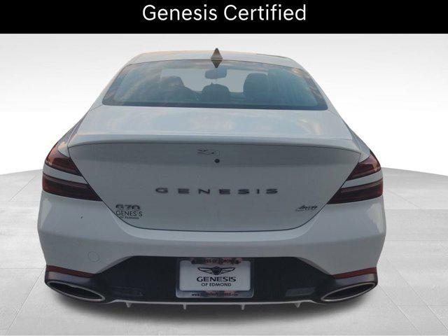 used 2025 Genesis G70 car, priced at $35,417