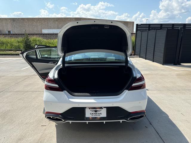 new 2025 Genesis G70 car, priced at $56,655