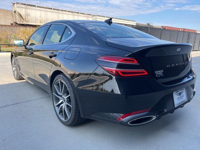 new 2025 Genesis G70 car, priced at $42,147