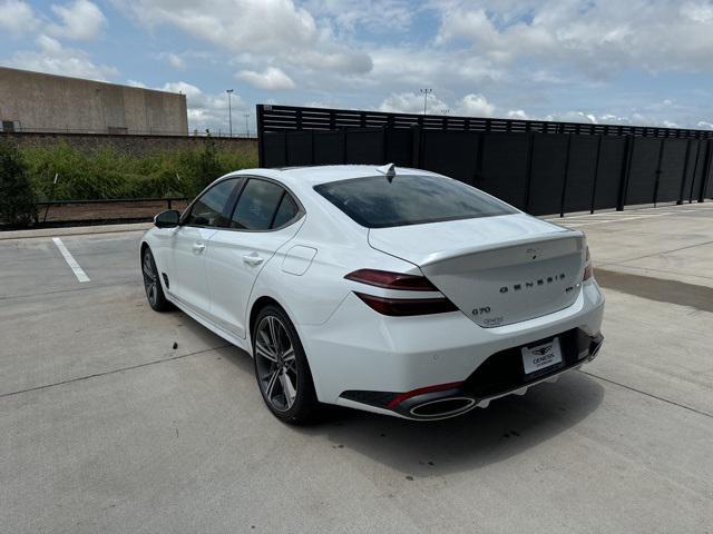 new 2025 Genesis G70 car, priced at $56,425