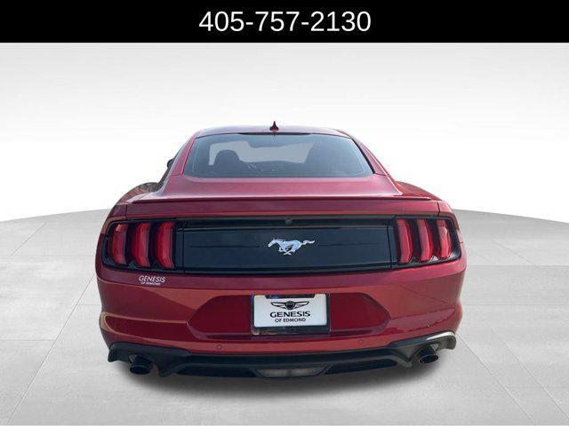 used 2021 Ford Mustang car, priced at $26,881