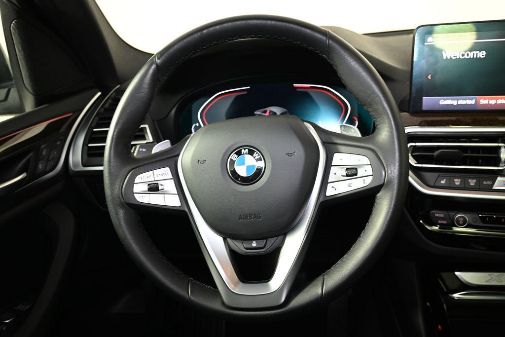 used 2023 BMW X3 car, priced at $37,600