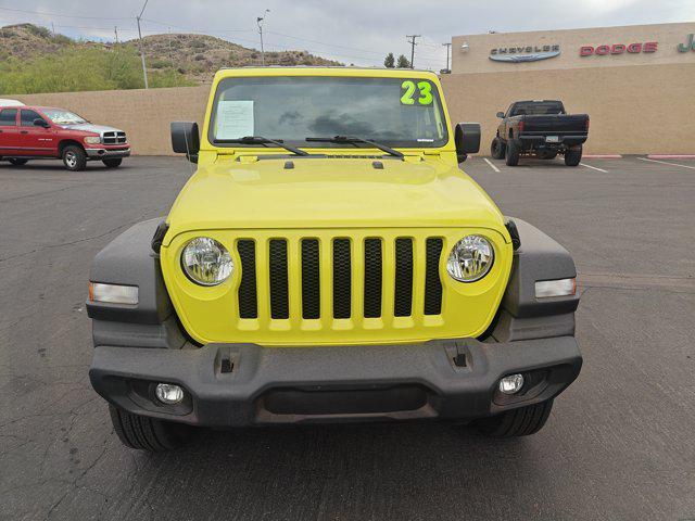 used 2023 Jeep Wrangler car, priced at $28,777