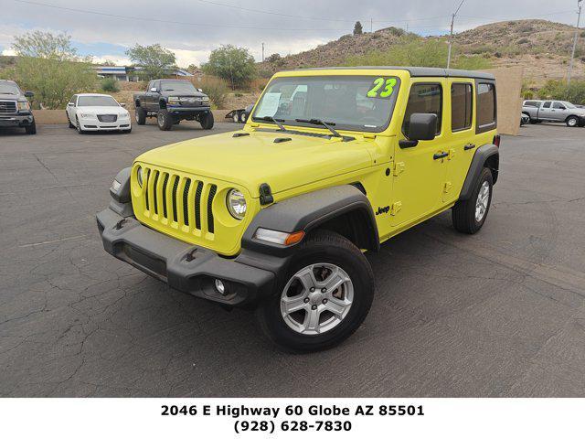 used 2023 Jeep Wrangler car, priced at $28,777