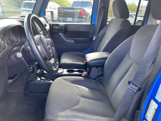 used 2015 Jeep Wrangler Unlimited car, priced at $21,452