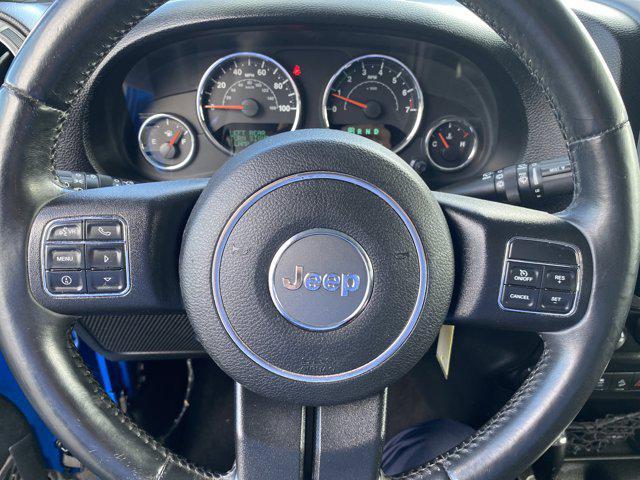 used 2015 Jeep Wrangler Unlimited car, priced at $21,452