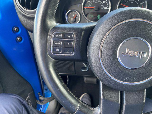 used 2015 Jeep Wrangler Unlimited car, priced at $21,452
