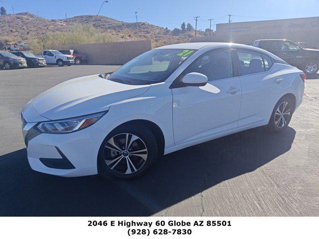 used 2021 Nissan Sentra car, priced at $16,870