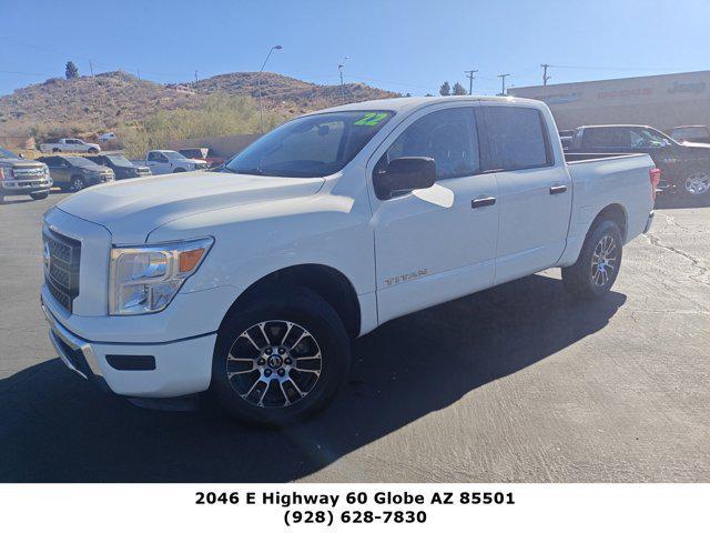 used 2022 Nissan Titan car, priced at $32,452