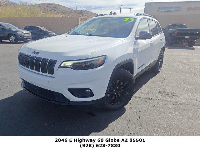 used 2023 Jeep Cherokee car, priced at $23,156