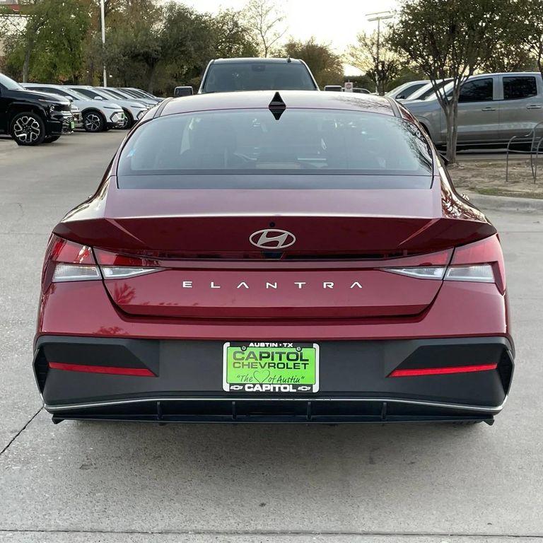 used 2025 Hyundai Elantra car, priced at $19,457