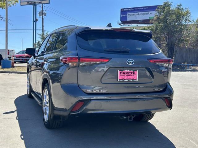 used 2021 Toyota Highlander Hybrid car, priced at $37,756