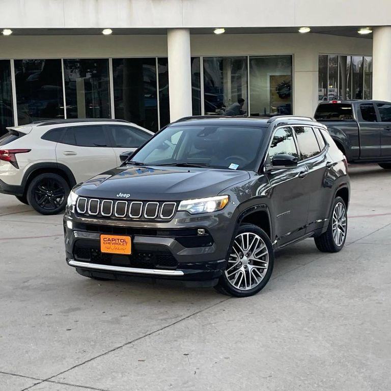 used 2022 Jeep Compass car, priced at $22,160