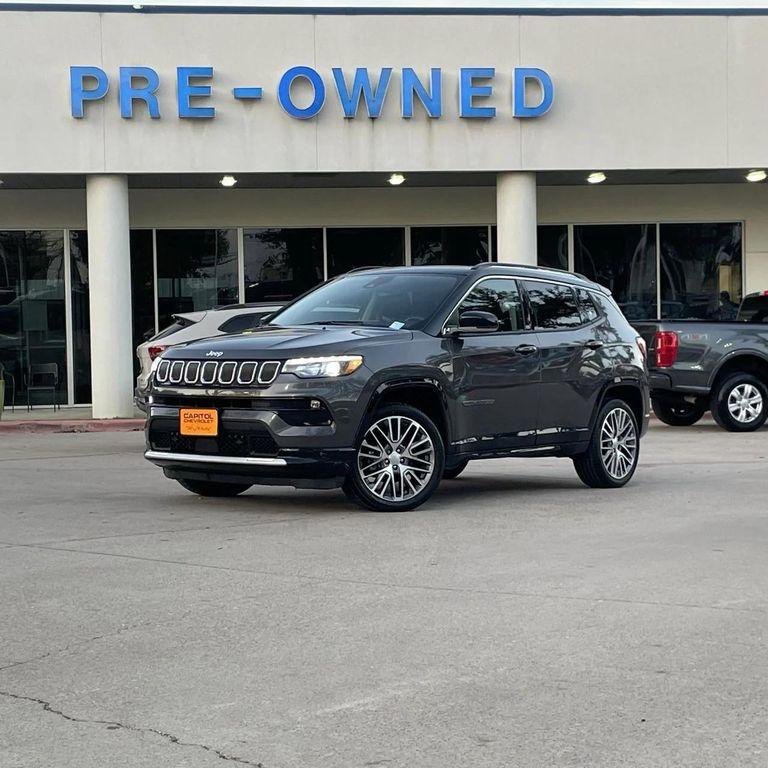 used 2022 Jeep Compass car, priced at $22,160