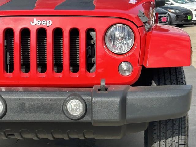 used 2015 Jeep Wrangler Unlimited car, priced at $21,580