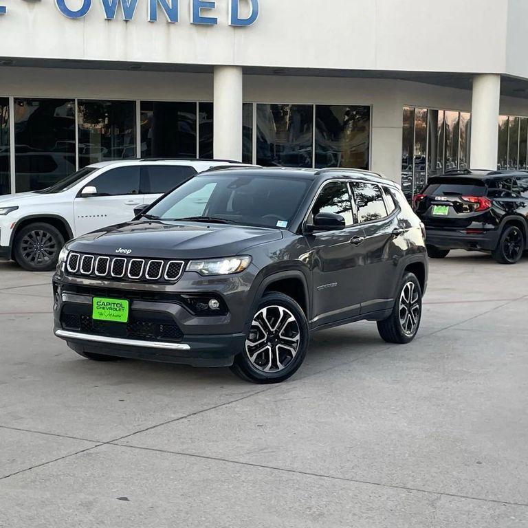 used 2023 Jeep Compass car, priced at $22,120