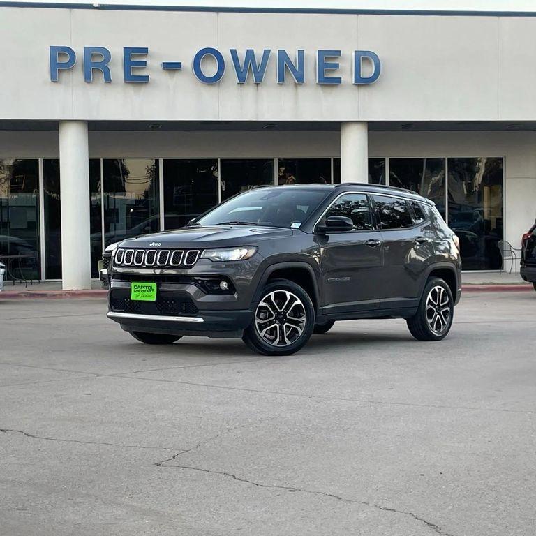 used 2023 Jeep Compass car, priced at $22,120
