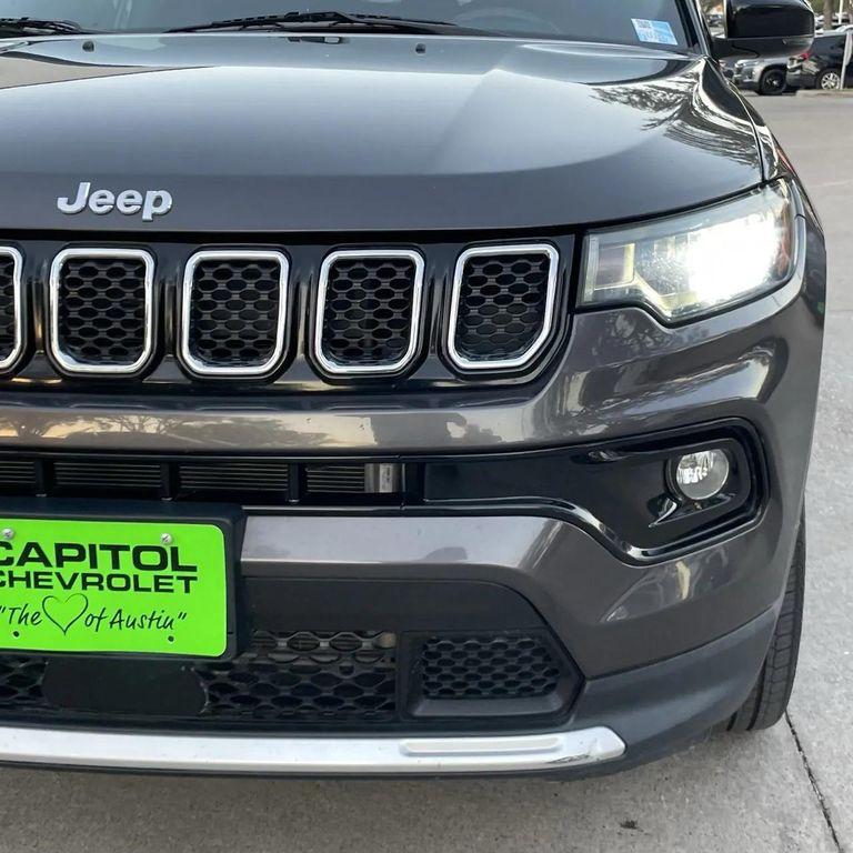 used 2023 Jeep Compass car, priced at $22,120