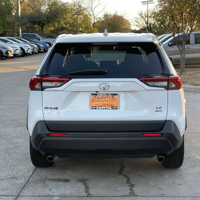 used 2025 Toyota RAV4 car, priced at $28,502
