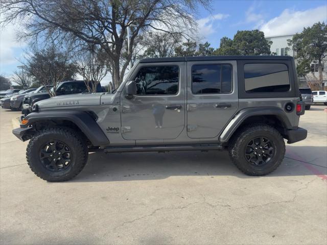 used 2022 Jeep Wrangler Unlimited car, priced at $32,991