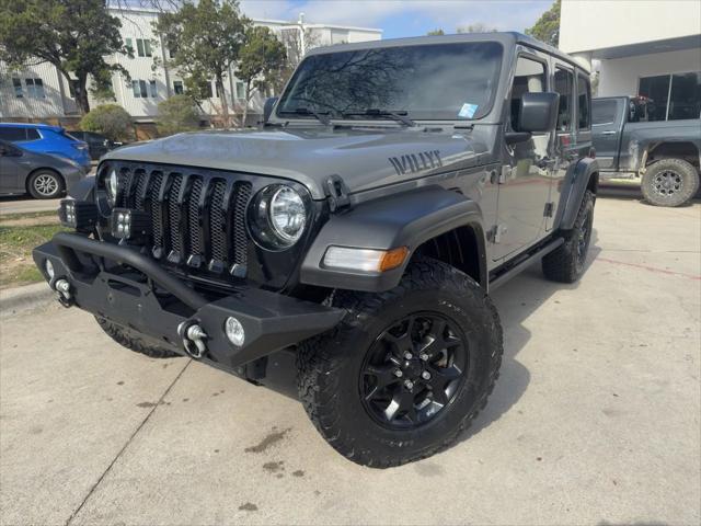 used 2022 Jeep Wrangler Unlimited car, priced at $32,991