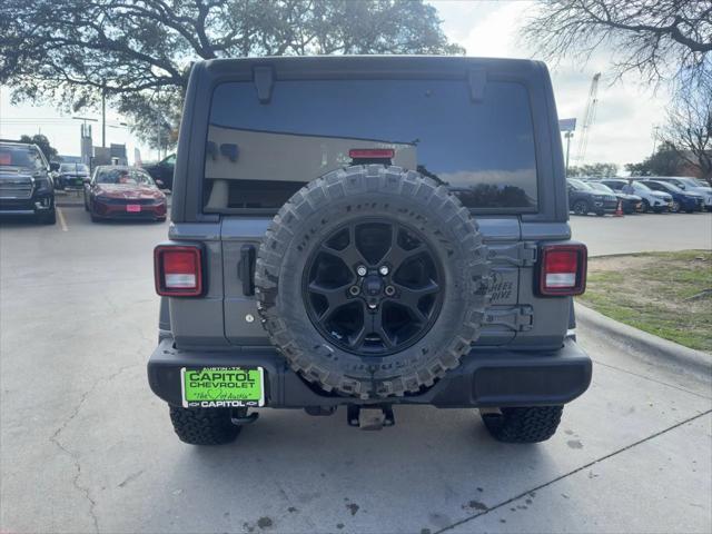 used 2022 Jeep Wrangler Unlimited car, priced at $32,991