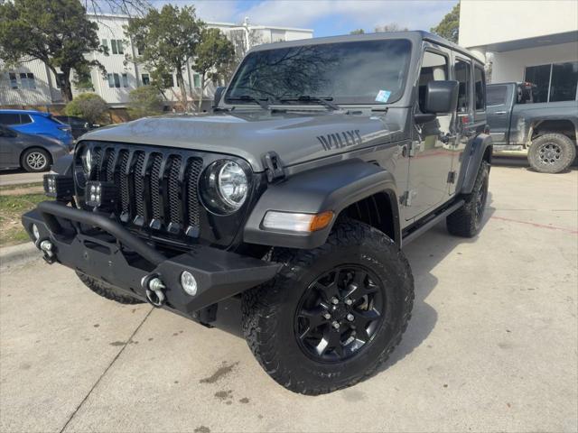 used 2022 Jeep Wrangler Unlimited car, priced at $32,991