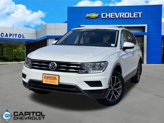 used 2021 Volkswagen Tiguan car, priced at $17,522