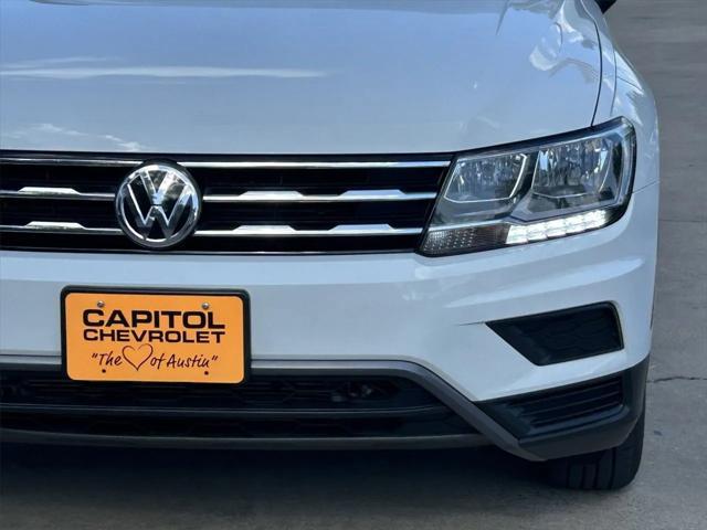 used 2021 Volkswagen Tiguan car, priced at $17,522