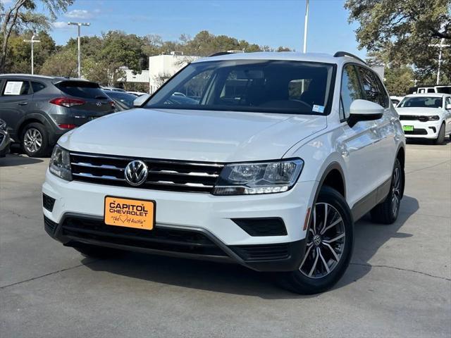 used 2021 Volkswagen Tiguan car, priced at $17,522