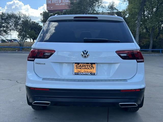 used 2021 Volkswagen Tiguan car, priced at $17,522