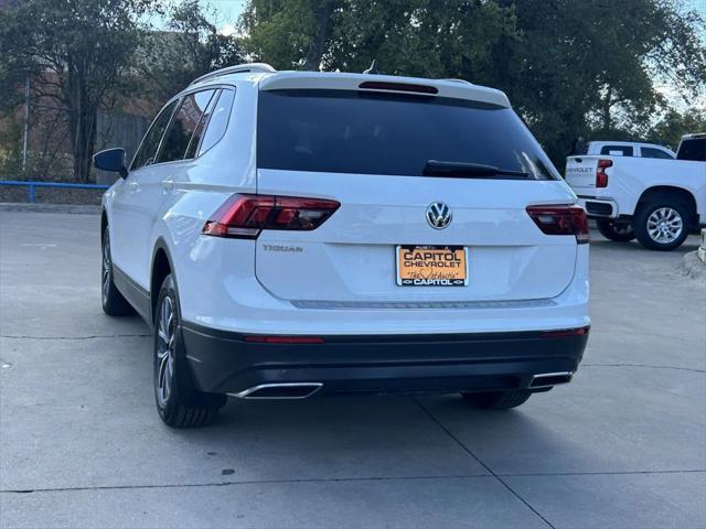 used 2021 Volkswagen Tiguan car, priced at $17,522