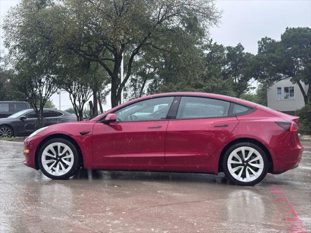 used 2022 Tesla Model 3 car, priced at $28,396