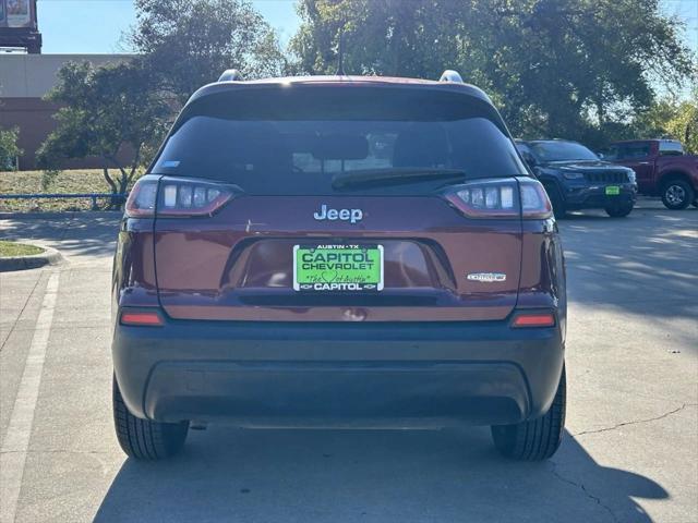 used 2021 Jeep Cherokee car, priced at $19,244