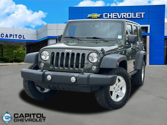 used 2015 Jeep Wrangler Unlimited car, priced at $21,495