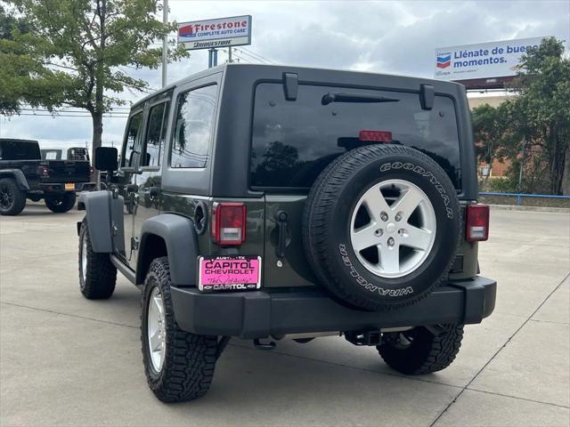 used 2015 Jeep Wrangler Unlimited car, priced at $21,495