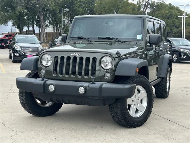 used 2015 Jeep Wrangler Unlimited car, priced at $21,495