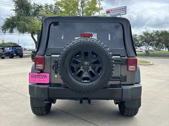 used 2016 Jeep Wrangler car, priced at $17,995