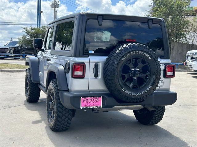 used 2022 Jeep Wrangler car, priced at $32,891