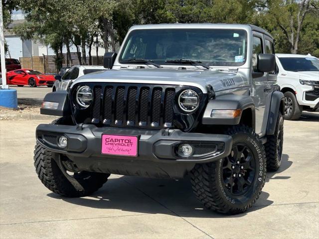 used 2022 Jeep Wrangler car, priced at $32,891