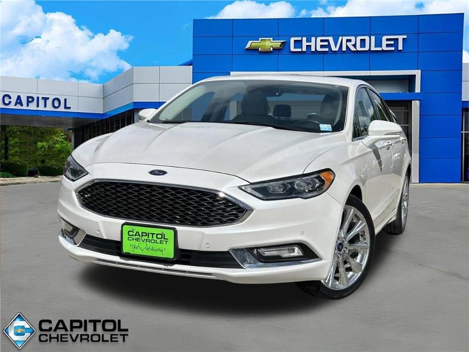 used 2017 Ford Fusion car, priced at $16,573