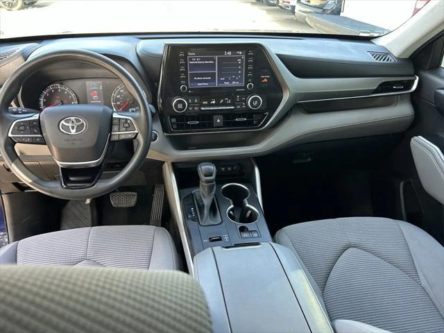 used 2021 Toyota Highlander car, priced at $27,576