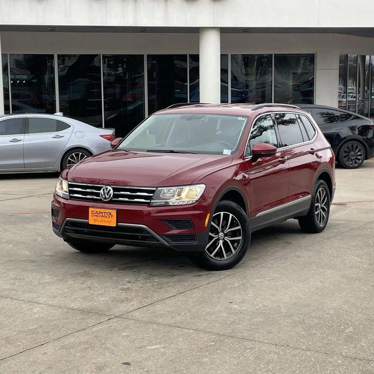 used 2021 Volkswagen Tiguan car, priced at $17,449